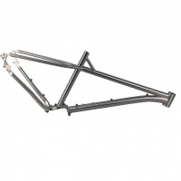 Rare Gr9 3AL/2.5V titanium pinion bicycle frame for sale