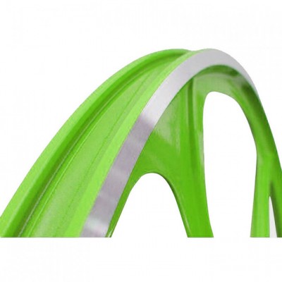 29"/700C Mag Wheels /Green bicycle wheels