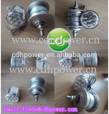 Generator lighting/bicycle light, turning light, warning light